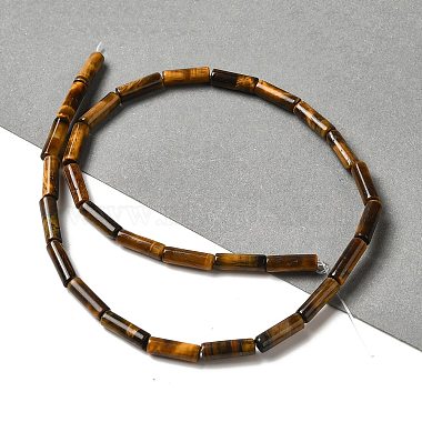 Natural Tiger Eye Beads Strands(G-D464-40)-2