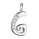SHEGRACE Rhodium Plated 925 Sterling Silver Charms(JEA007A)-1