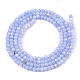 eau douce naturelle de coquillage perles brins(X-BSHE-T009-01B)-2