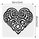 PET Hollow Out Drawing Painting Stencils(DIY-WH0418-0052)-2