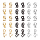 60Pcs 3 Colors 304 Stainless Steel Clip-on Earring Findings(STAS-UN0048-61)-1
