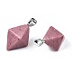 Natural Rhodochrosite Pendants(X-G-N326-107B)-3