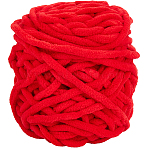 Polyester Yarn, for Baby Coat, Vest, Scarf, Hat, Red, 7x2mm(OCOR-CP0001-15E)