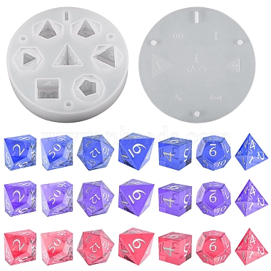 DIY Polyhedral Game Dice Silicone Molds(PW-WG25879-01)-2