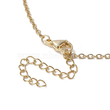 Crystal Cage Holder Necklace(NJEW-JN04588)-5
