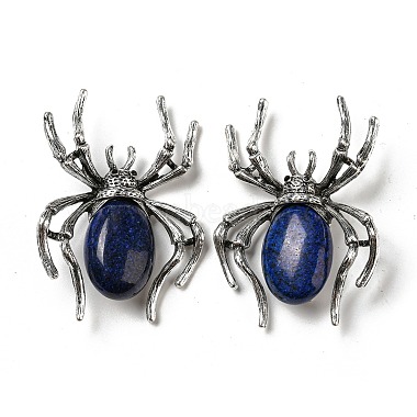 Spider Lapis Lazuli Brooch