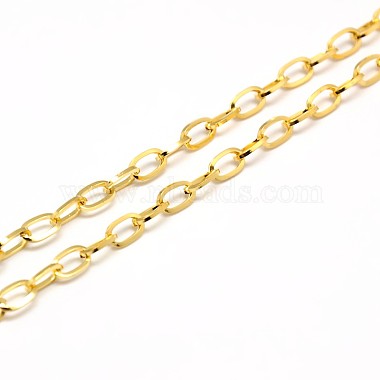 304 Edelstahl-Kabelkette bildende Halskette(X-STAS-A028-N091G)-2