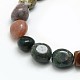 Natural Indian Agate Nuggets Bead Strands(G-L154-01)-2