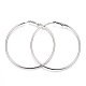 Tarnish Resistant 201 Stainless Steel Hoop Earrings(EJEW-F188-24P-D)-1