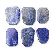 Natural Lapis Lazuli Cabochons, Nuggets, 42.5~50x32~40x5.3~7mm(G-I285-08)