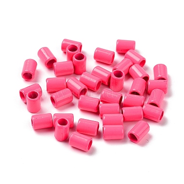Column Rack Plating Spray Painted Alloy Beads for Jewelry Making(PALLOY-F291-01A)-2
