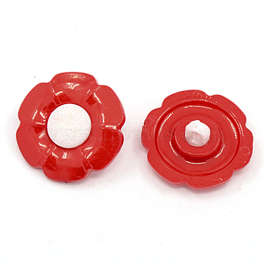 1-Hole Acrylic Shank Buttons(BUTT-E069-B-05)-2
