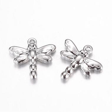 Stainless Steel Color Dragonfly Stainless Steel Charms