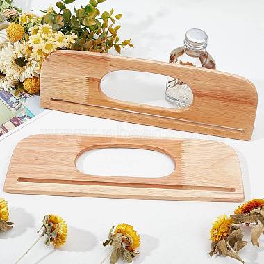 木製バッグハンドル 1個(WOOD-WR0001-04B)-2