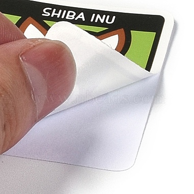 50Pcs 50 Styles Paper Shiba Inu Dog Cartoon Stickers Sets(STIC-P004-23E)-6