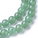 Natural Green Aventurine Beads Strands(GSR024)-3