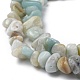 Brins de perles d'amazonite de fleurs naturelles(G-M205-12)-2