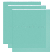 Rectangle FR-4 Fiberglass Sheet, Inflaming Retarding Fiberglass Board, Medium Turquoise, 333x298x1.5mm(AJEW-WH0505-17A-02)