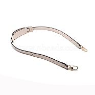 PU Bag Handles, with Alloy Clasps, Bag Straps Replacement Accessories, Antique White, 115x4.5x0.72cm(FIND-WH0096-58B)