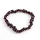 Bracelets extensibles avec perles en pierre précieuse naturelle(BJEW-JB01823-04)-1