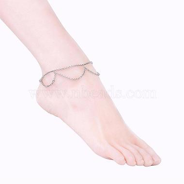 304 Stainless Steel Anklets(AJEW-AN00208)-4