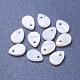 Natural White Shell Mother of Pearl Shell Charms(BSHE-L036-01)-1