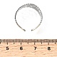 304 Stainless Steel Cuff Open Rings(SA-CBAB767-22GP)-5