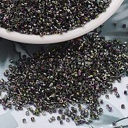 MIYUKI Delica Beads, Cylinder, Japanese Seed Beads, 11/0, (DB2205) Magic Orchid, 1.3x1.6mm, Hole: 0.8mm, about 2000pcs/10g(X-SEED-J020-DB2205)