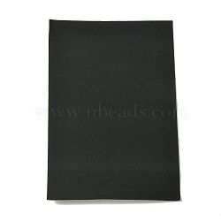 Jewelry Flocking Cloth, Polyester, Self-adhesive Fabric, Rectangle, Dark Slate Gray, 29.5x20x0.07cm(DIY-F022-A20)