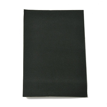 Jewelry Flocking Cloth, Polyester, Self-adhesive Fabric, Rectangle, Dark Slate Gray, 29.5x20x0.07cm