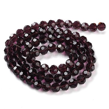 Transparent Glass Beads Strands(GLAA-Q104-01D)-3