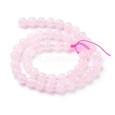 Chapelets de perles en quartz rose naturel(G-T055-4mm-13)-2