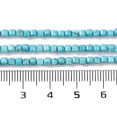 Natural Howlite Beads Strands(G-G001-A02-04)-5