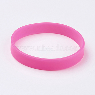 Silicone Wristbands Bracelets(BJEW-J176-18)-2