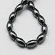 Non-magnetic Synthetic Hematite Beads Strands(X-G-Q896-9x6mm)-1