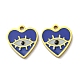304 Stainless Steel Enamel Charms(STAS-L022-004G)-1