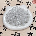 Resin Beads, Imitation Cat Eye Beads, Oval, Light Grey, 11x8mm, Hole: 1.6mm(X1-RESI-YW0004-73G)