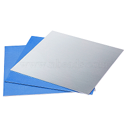Aluminum Sheets, with Film, Silver, 204x201x0.5mm(TOOL-PH0017-19B)
