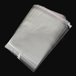 Rectangle OPP Cellophane Bags, Clear, 12x8cm, Unilateral Thickness: 0.035mm, Inner Measure: 7.5x8cm(OPC-R012-193)