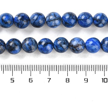 Natural Turquoise Dyed Beads Strands(TURQ-U001-02A)-5