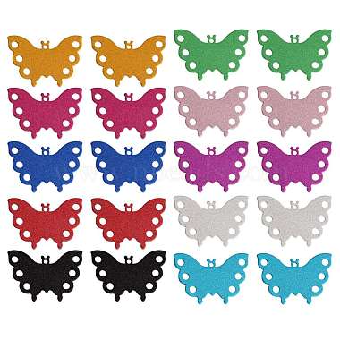 Mixed Color Butterfly Aluminum Links