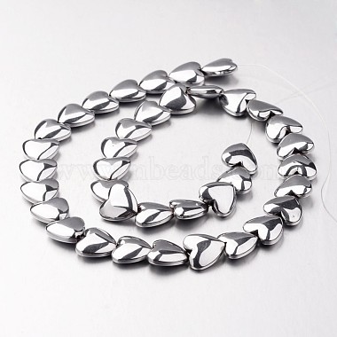 Electroplate Non-magnetic Synthetic Hematite Bead Strands(X-G-F300-22D-01)-2