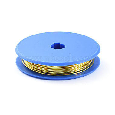 Round Copper Craft Wire(X-CWIR-E004-1mm-G)-2
