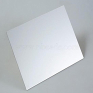Aluminum Sheet, For Laser Cutting, Precision Machining, Mould Making, Rectangle, 10x6x0.1cm(AJEW-WH0171-05A-B)