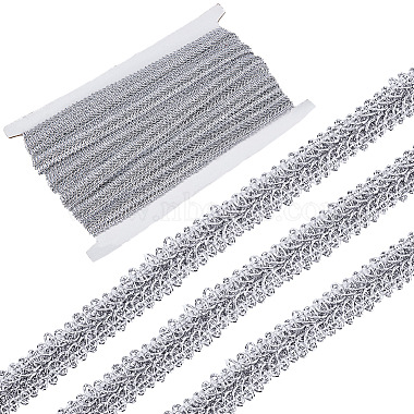Silver Polyester Ribbon