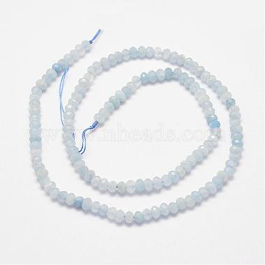 Chapelets de perles en aigue-marine naturelle(G-P279-64-4mm)-2