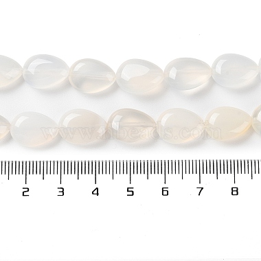 Natural White Agate Beads Strands(G-K357-A07-02)-5