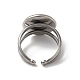 304 Stainless Steel Cuff Ring Settings(STAS-E202-02A-P)-3