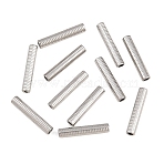 304 Stainless Steel Tube Beads, Stainless Steel Color, 11x2mm, Hole: 0.9~1.2mm(SA-CBA098D-07D-P)