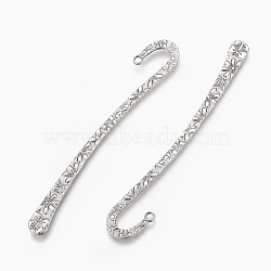 Tibetan Style Alloy Bookmarks, Antique Silver, Cadmium Free & Lead Free, 124x20mm, Hole: 2mm(X-LF1676Y)